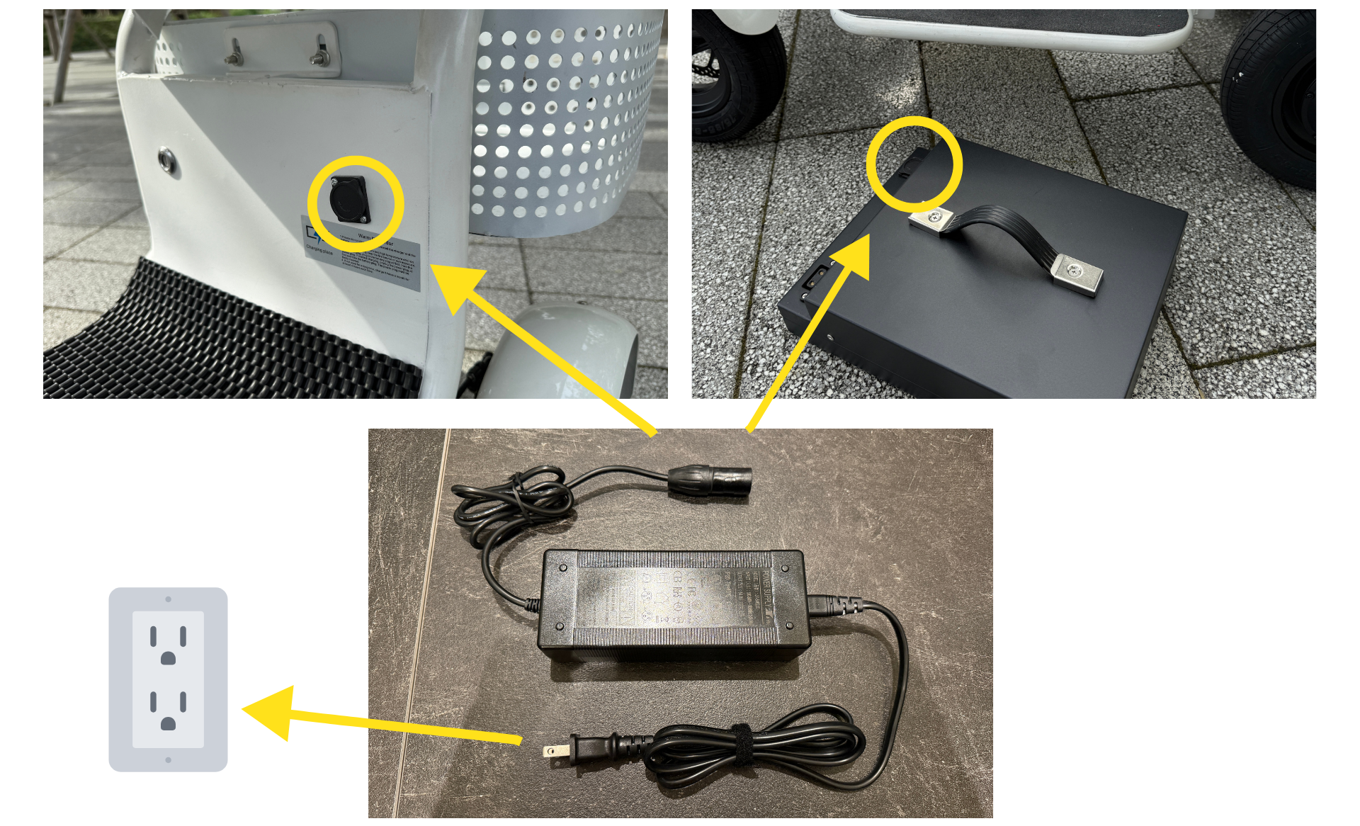 エレポーター 充電方法 | ELEMOs